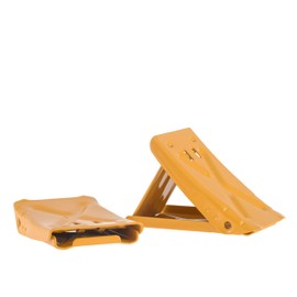alca® Wheel Chocks Loading Wedges Metal Wedges Folding Wedges Mini Pack of 2 680 kg Load per Brake Wedge