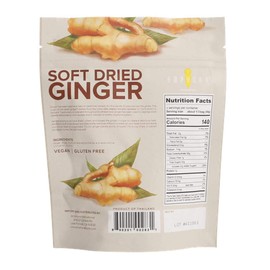 Soft dried fruits variety, Amphora/Mangoes,Smyrna Figs,Apricots,Dates,Tart Cherries,Plums,Bananas,Passion fruit/ refreshing bite sized snack, party platter, 4oz (Soft dried ginger x2)