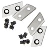 2 Pairs Garden Shredder Cutting Blade Replacement for Einhell GH-KS