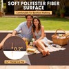 Grefinity Marine Carpet,6 FT x 18 FT Brown Indoor Outdoor