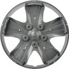 Custom Accessories 4-Pack 15" SGT-5 Wheel Covers, Replacement Hubcaps for