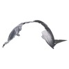TRQ TRQ Front Left Inner Fender Liner Black Drivers Side