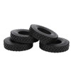 4Pcs 20mm Width Shoe Sole Pattern Tyre for Tamiya Tractor