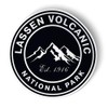 Squiddy Lassen Volcanic National Park - Vinyl Sticker for Car,