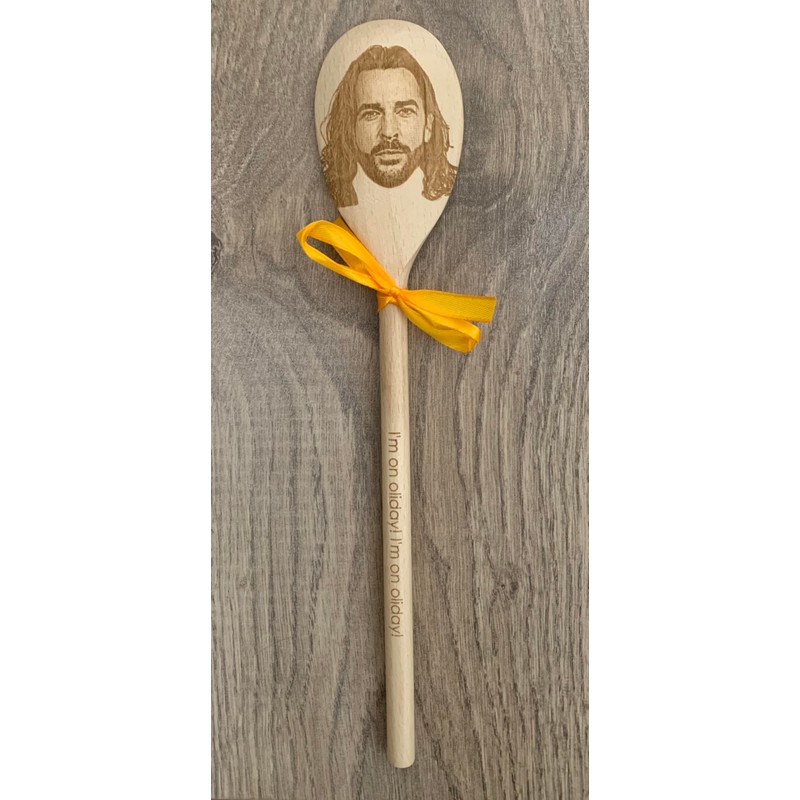 Pete Wicks Image On A Wooden Spoon, Strictly 'Dancing Merch
