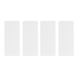 Cutting Pads for Die Cutting Machine Mini Standard Polycarbonate Plastic Plates Clear Die Cutting Plates 5.91 X 2.56 Inch for Embossing Craft (4Pcs)