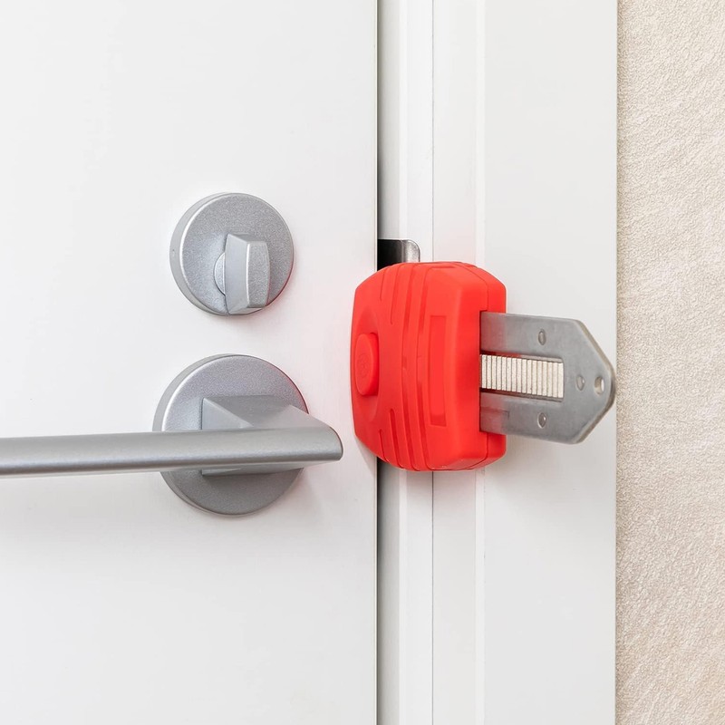 Portable Anti Theft Doorlock Security Door Locker Travel Room Defender