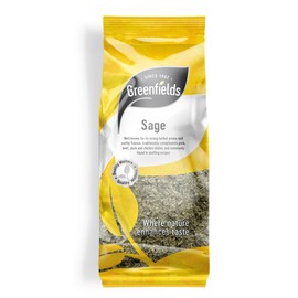 Greenfields Sage 50g, Premium Quality Dried Sage, Free From Additives and Preservatives