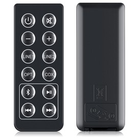 CLVIZCXOM RC10E Remote Control Replacement for Edifier R1280DB Studio Sound Powered Bookshelf Speakers - Black