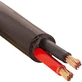 DCSk 5 m Round Car Cables, 2 Core Trailer Cable FLYY Vehicle Cables, 2 x 1.5 mm²