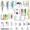 SBBUFFLURE Topwater Fishing Lures Kit for Freshwater Soft Plastic Lures