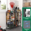 keomaisyto Garden Tool Organizer for Garage Organization, 3 Tier Yard