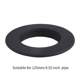 Milageto Fireplace Pipe Trim Collar Chimney Part,Accessories for Home, for 125mm Pipe
