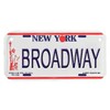 Gift House Broadway New York Bike Plate