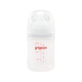 PIGEON SofTouch | Biberón Recién Nacido 0+ meses | Simula Lactancia Materna | Tecnología Japonesa | Reduce Cólicos | Tetina SS | 160 ml