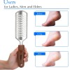 Pefei Professional Pedicure Foot File, Stainless Steel Detachable Foot Scrubber