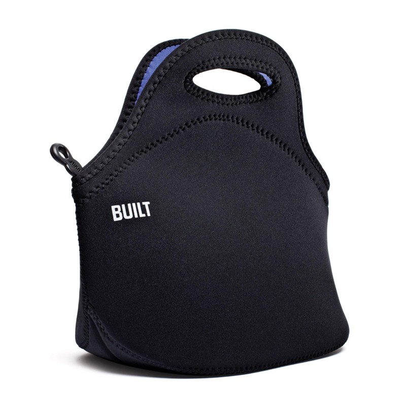 BUILT Gourmet Getaway Soft Neoprene Lunch Tote Bag Lightweight, Insulated