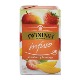 Twinings Infuso Strawberry & Mango - Caja con 20 piezas