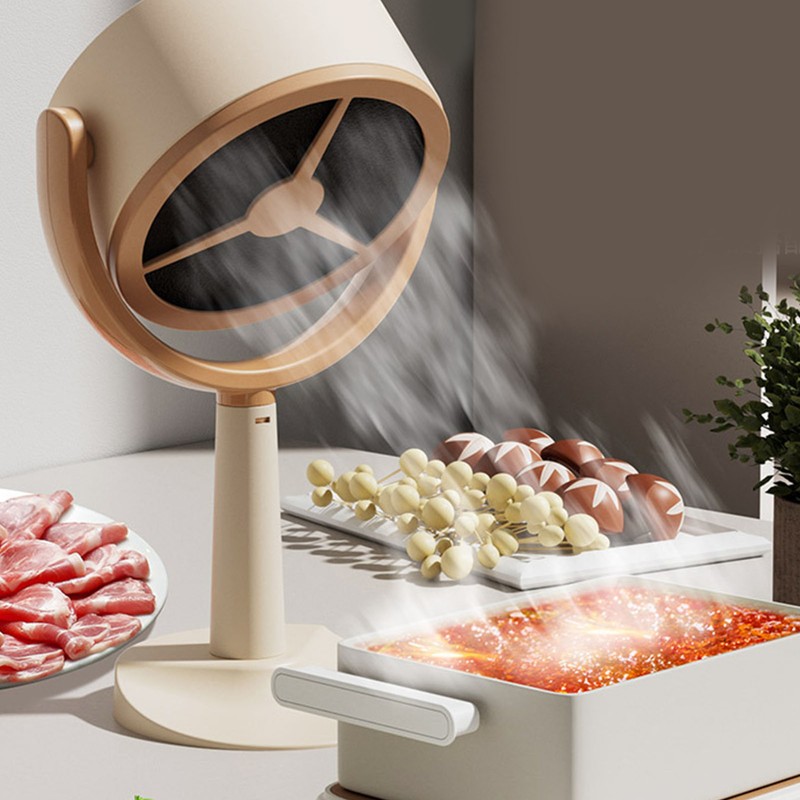 Desktop Range Hood Large Suction Strong Wind Portable Exhaust Fan