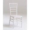 Commercial Seating Products Resin White Crystal Chiavari Chairs