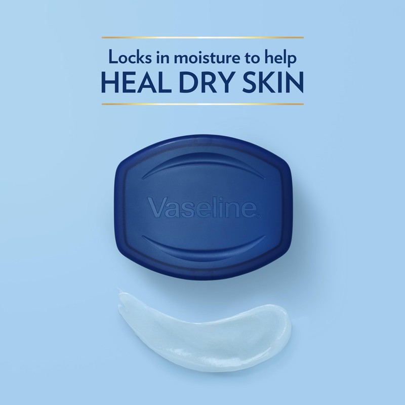 Vaseline Petroleum Jelly Travel-Size 2-Pack – Hypoallergenic Skin Protectant, Unscented