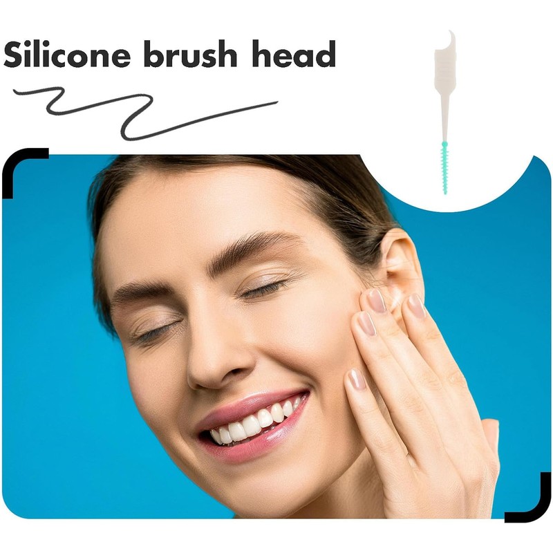 Cepillos interdentales de silicona suave AKOOSY 49SMIY3PZ02C422RS952B (300 piezas)