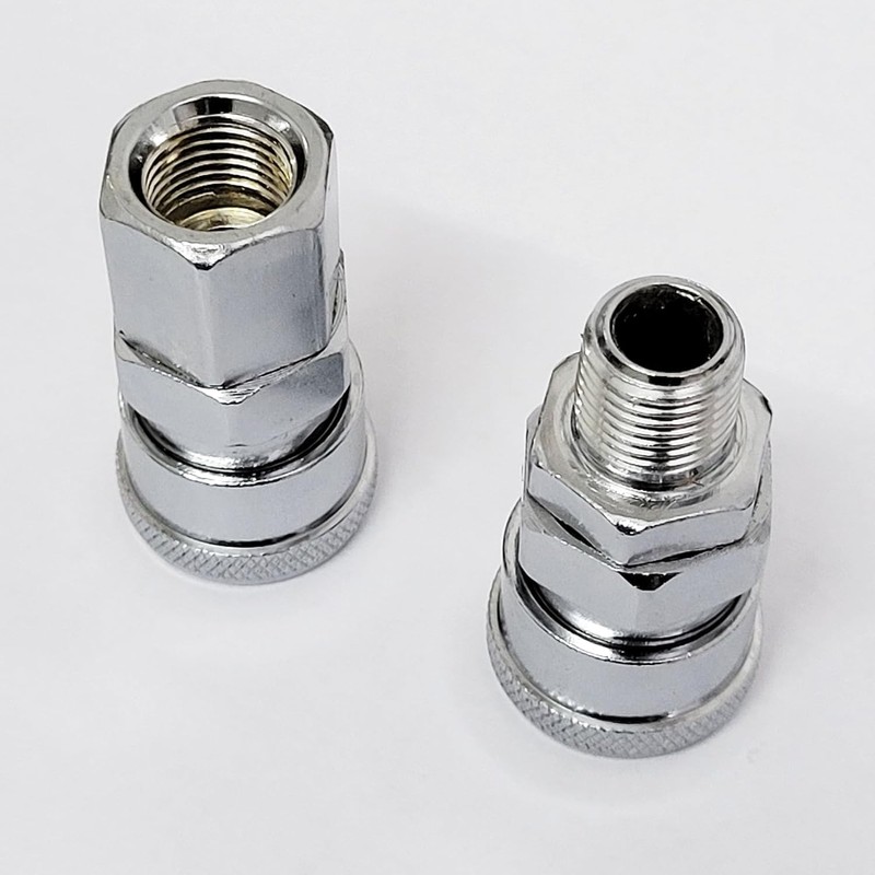 Leanockesa 20pcs Air Hose Quick Connect,Air Compressor Connector Coupler Pneumatic