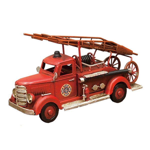 Akizuki Boeki Fire Dept. 1304A-5890 Vintage Car Figurine W 9.1
