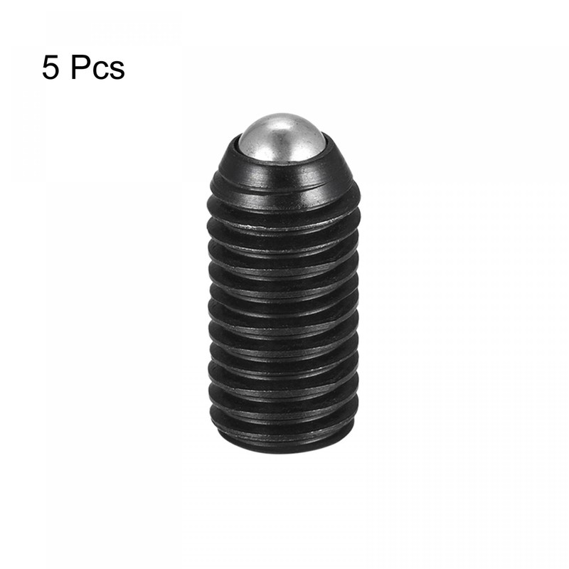 sourcing map Ball Point Set Screws, 5pcs M10 x 20mm