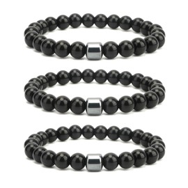 Easter St. Patrick's Day Gifts for Him Bracelet for Mens Bracelet Beaded Bracelets Teacher Gifts Boyfriend Men'S Bracelet Pour Gifts for Him Friendship Bracelets Mens Gifts Mens Beaded Bracelet