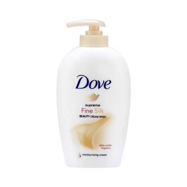 Dove Supreme Fine Silk Beauty Cream Wash White Orchid Fragrance 250Ml -Pack Of2