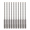 Sabre Tools 10-Pack SDS Plus 3/16" x 6" Rotary Hammer