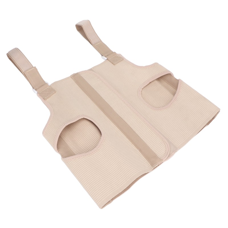Chest Support Brace Widen Fixation Adhesive Adjustable Shoulder Strap Breathable