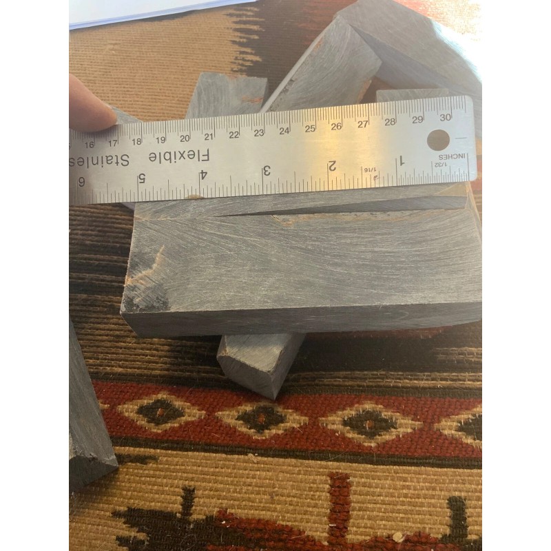 BUFFALO HORN KNIFE HANDLE BLOCK 5” X 1 .5” X