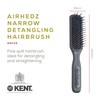 Kent AH11G Airhedz Pro Narrow Pin Hair Brush, Fine Pin