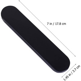 Metal Ballpoint Pen Case, 3 Pack Pen Gift Boxes Metal Ballpoint Pen Case Pencil Holder, Fountain Pen Box Jewelry Empty Case with Cushion, Ideal Gift for Writers and Professionals, Rose Gold (Black)