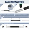 Donext 2PC RV Screen Door Handle Grab Bar, RV Door