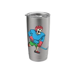 Skeleton Ice hockey Ice hockey stick Sports Stainless Steel Insulated Tumbler