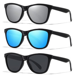 ELITERA Sunglasses Womens Trendy Polarized Sunglasses for Men Women Classic Retro Mirror Lens for Driving UV400 Protection