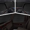 3 Pcs Windshield & Side Sun Shade for Peterbilt 579