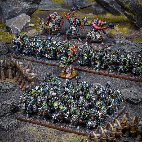 Mantic MGKW0108 Kings of War Riftforged Orc Army (2021)