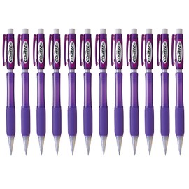 Pentel Cometz Automatic Pencil, 0.9mm, Violet Barrel, Box of 12 (AX119V)