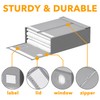 SpaceAid 6 Pack Bed Sheet Organizers and Storage, Foldable Sheet