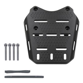 PCX Rear Carrier with Tool Carrier Aluminum Alloy Bike Honda (PCX: 2014-2023) PCX125: JF56: JF81: JF84: JK05: JK06 PCX150: KF18: KF30 PCX160: KF47 PCX125 PCX150 PCX16 0 Motorcycle Rear Luggage Rack Motorcycle Bed Rear Box Top Case Mounting Base Rear Lugg