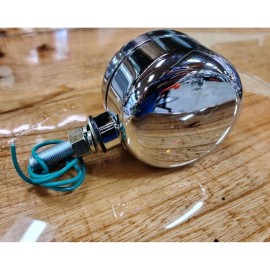 GRAND GENERAL WATERMELON DARK/AMBER GLASS LENS SINGLE FACE CHROME DIE CAST LIGHT 78113