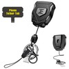 ELV Heavy Duty Retractable Keychain with Interval Locking and Belt