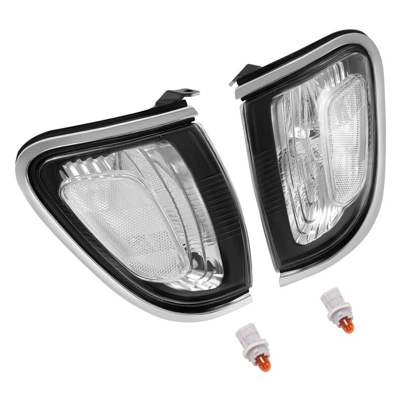 HECASA Pair Corner Light Compatible with 2001-2004 Toyota Tacoma Turn
