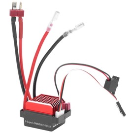 VGEBY 360A Electronic Speed Controller RC Crawler Car Bidirectional Brushed Waterproof ESC 360A Electronic Speed Controller (T Plug) Sportinggoods Accessories for Model Cars