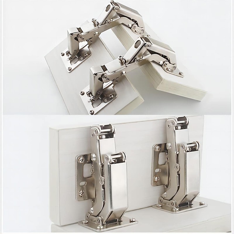 Qrity 2X Pack of Big Kitchen Cabinet Door Hinges Cupboard