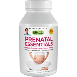 ANDREW LESSMAN Prenatal Essentials 360 Capsules - Complete Prenatal Vitamins for Women, No Additives Prenatal Multivitamin, Nutrients for Womens Prenatal, Postnatal-Methylfolate Prenatal with Iron